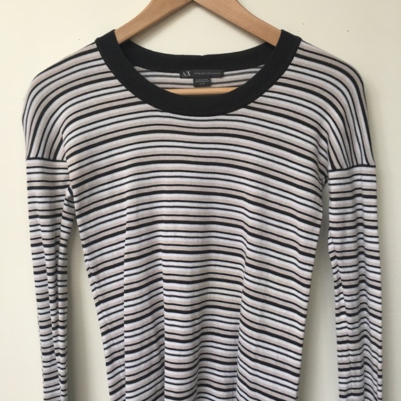 Armani Exchange Striped Sweater - Picture 1 of 6